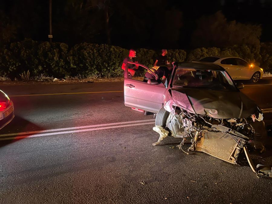 حادثي طرق في مدخل كابول واخر في مدخل بئر السبع